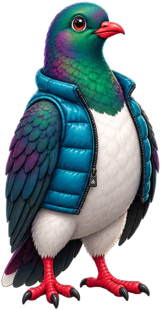 Kererū — neutral