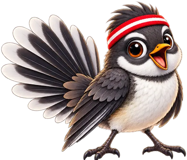 Pīwakawaka — neutral